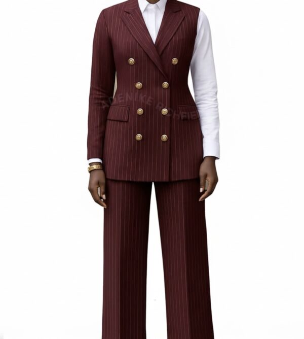 MONO SLEEVE DOUBLE BREASTED SIGNATURE SUIT