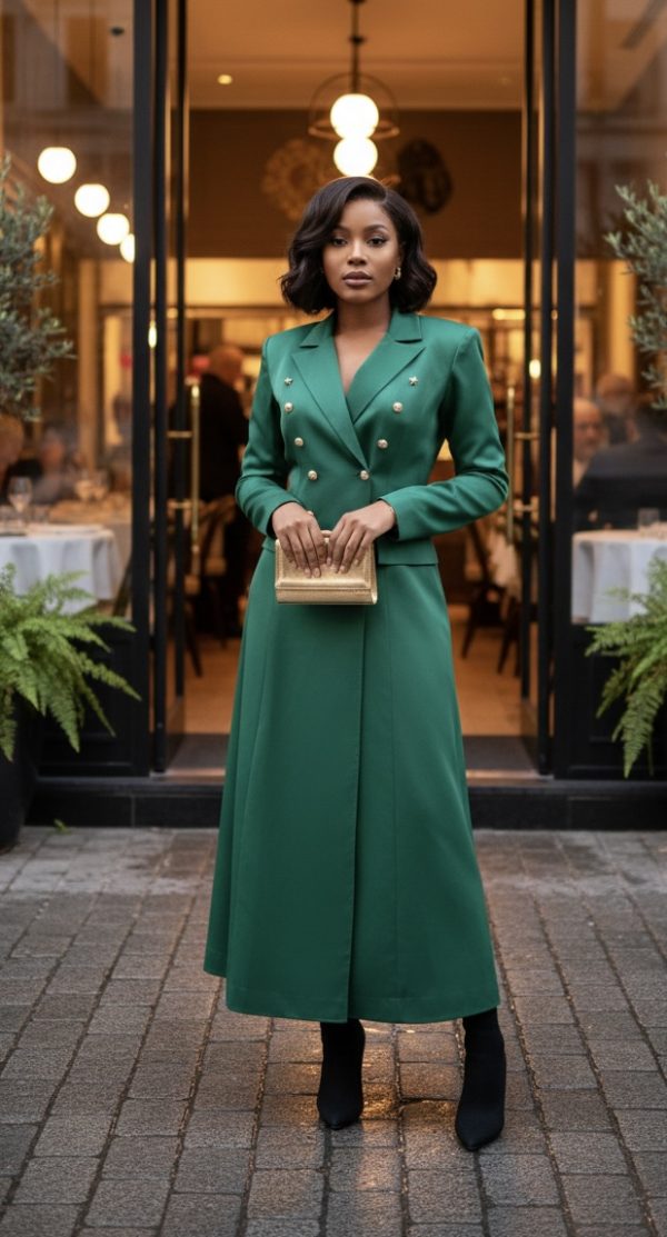 THE FIONA PLAIN SUIT DRESS - Image 2