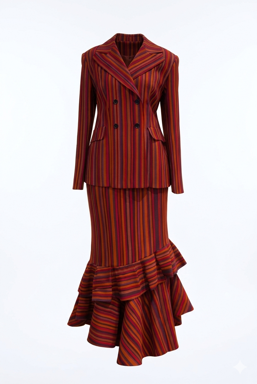 ETU ASO-OKE SKIRT SUIT